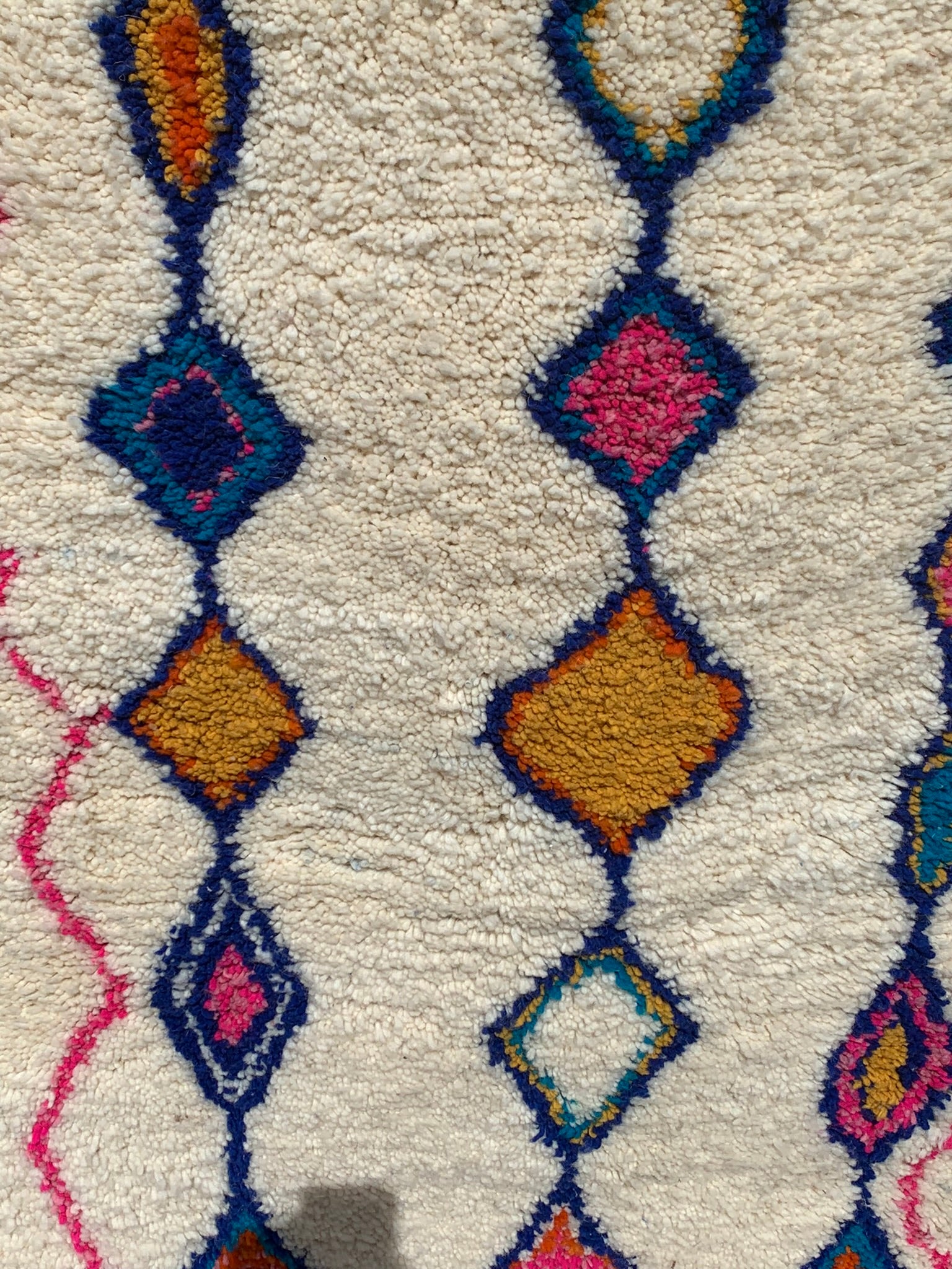 Tapis berbère coloré AZILAL- 1,60 x1m.