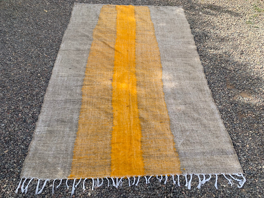 Tapis ZANAFI beige et jaune