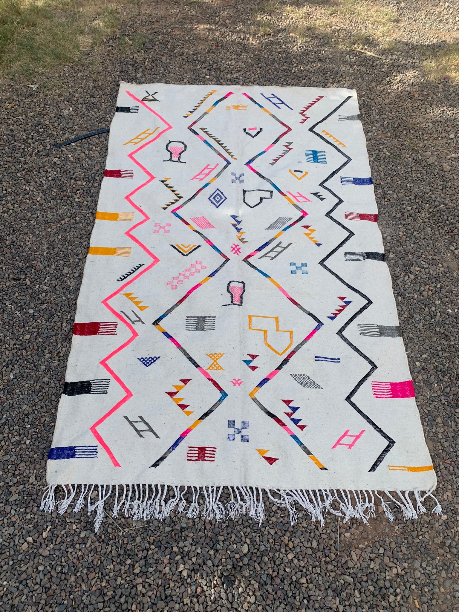 Tapis ZANAFI multicolore grand modèle