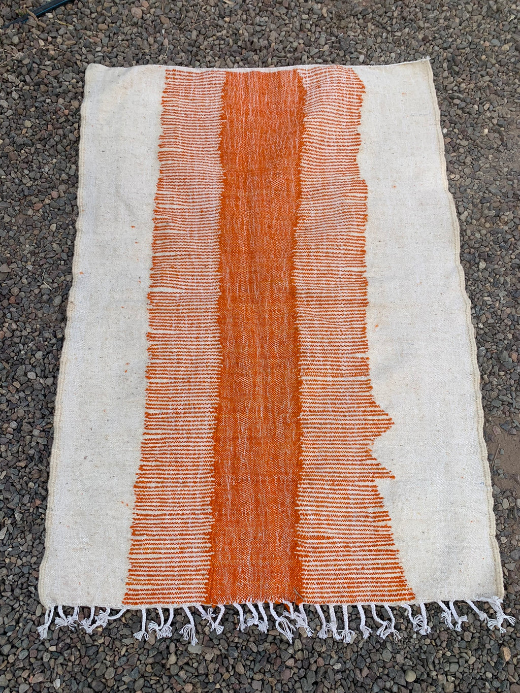 Tapis ZANAFI beige et orangé