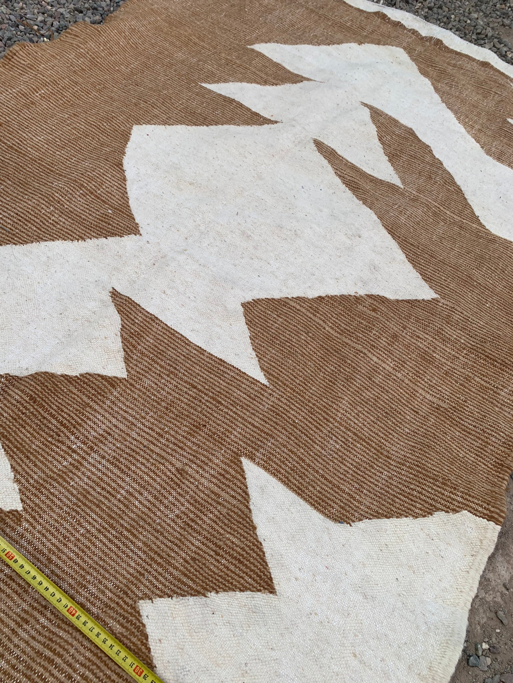 Tapis ZANAFI beige et marron