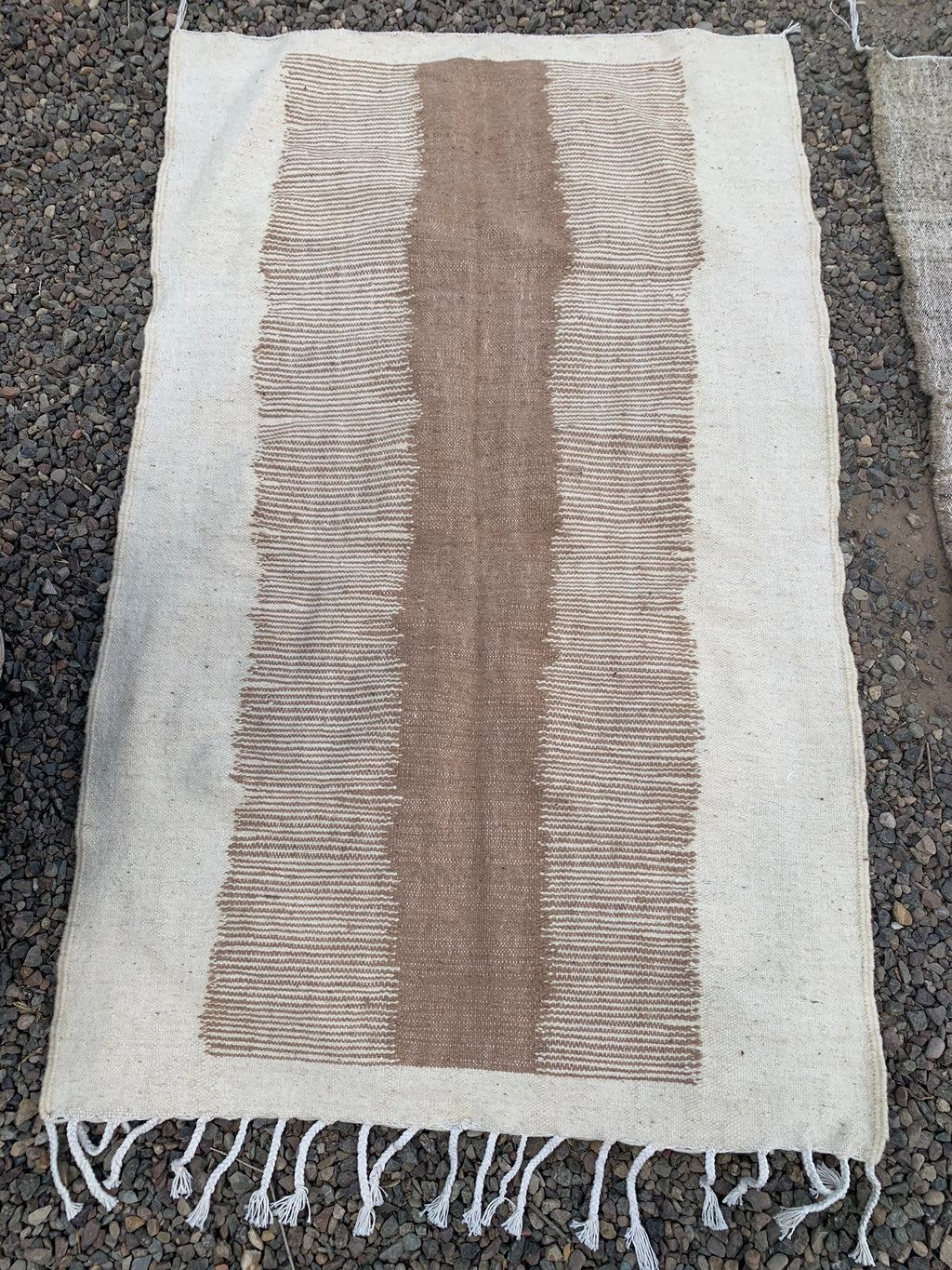 Tapis ZANAFI beige et marron