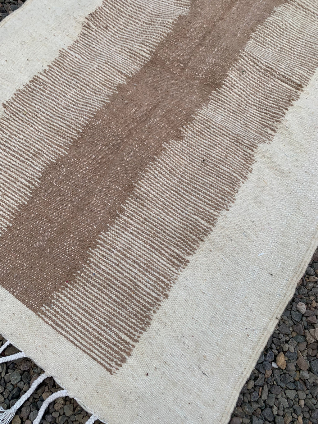 Tapis ZANAFI beige et marron