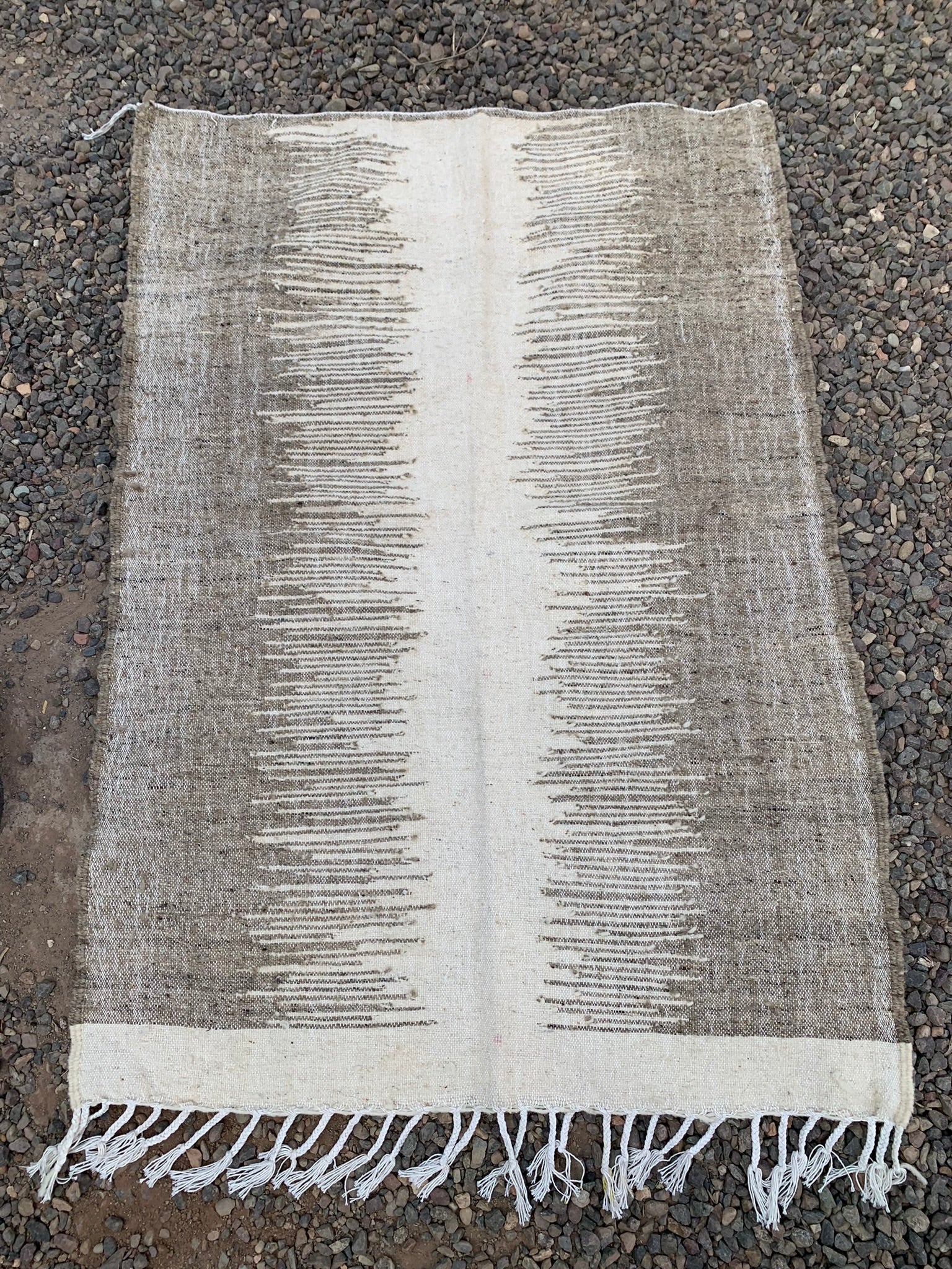 Tapis ZANAFI beige et taupe