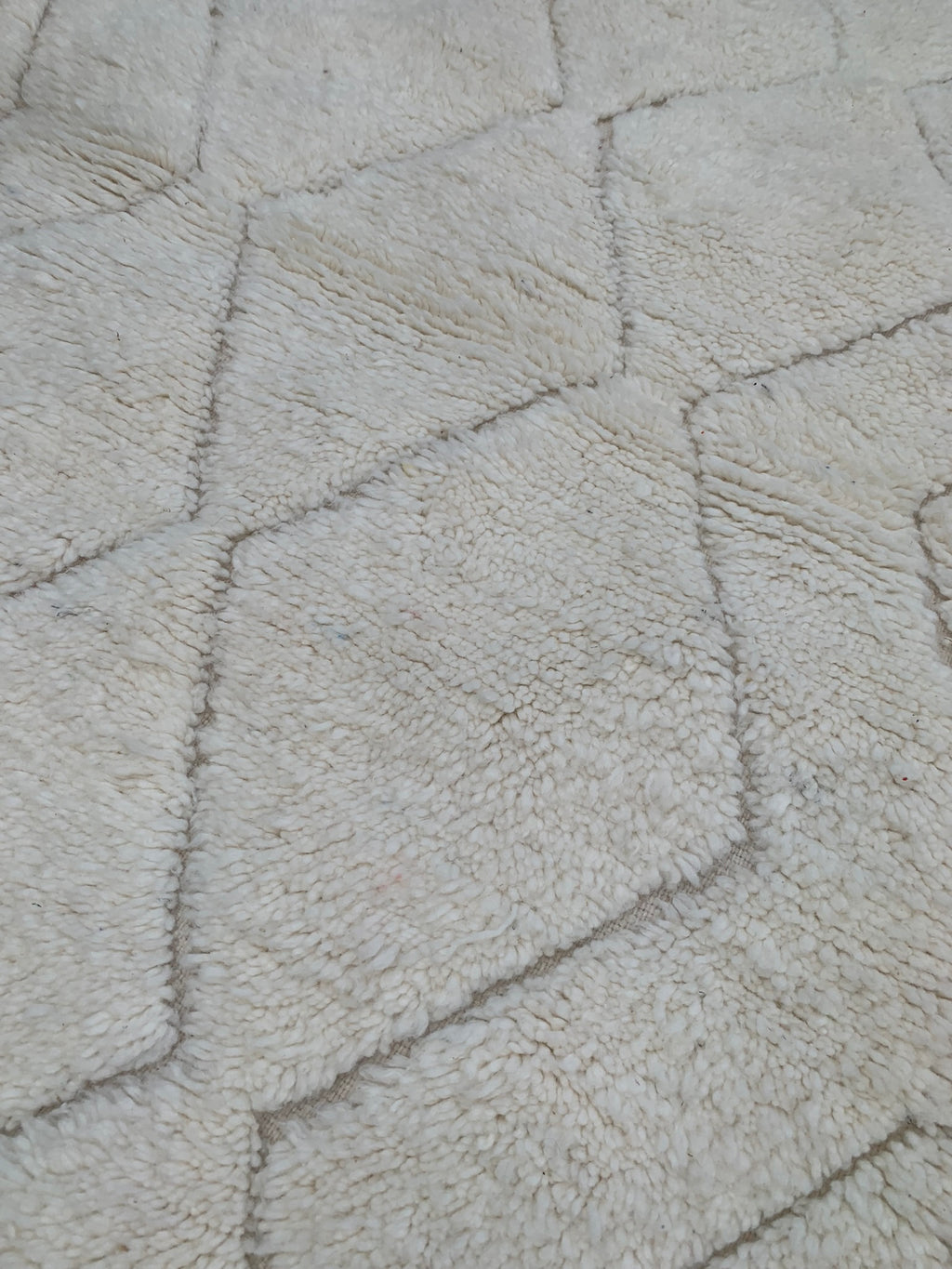 Tapis BENI OUARAIN losanges tramés