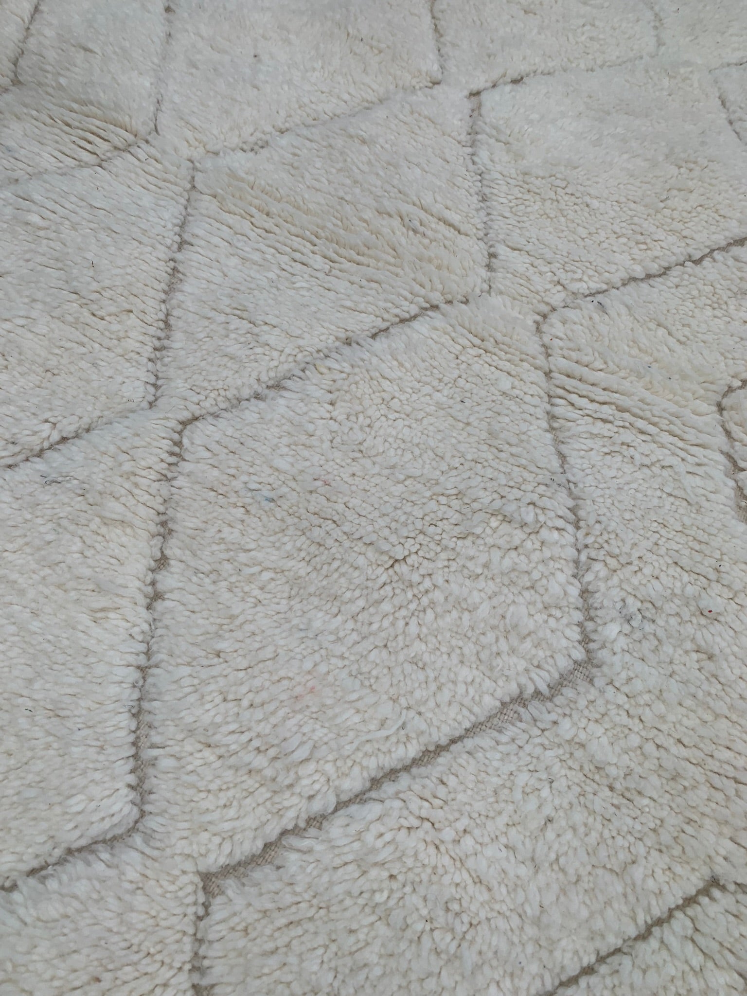 Tapis BENI OUARAIN losanges tramés