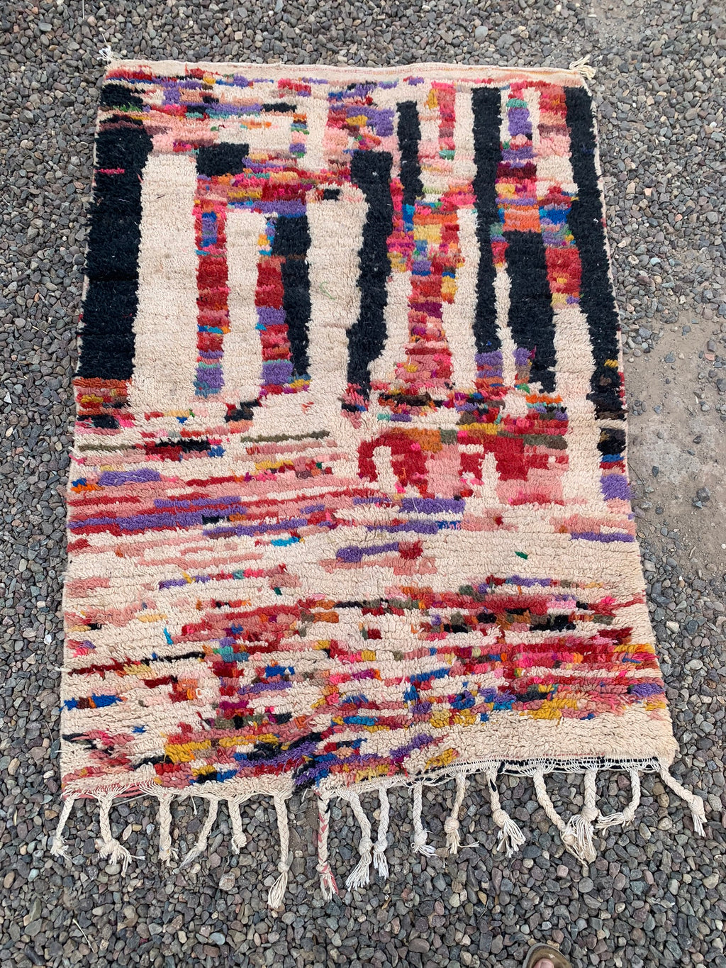 Tapis berbère BOUJAAD coloré