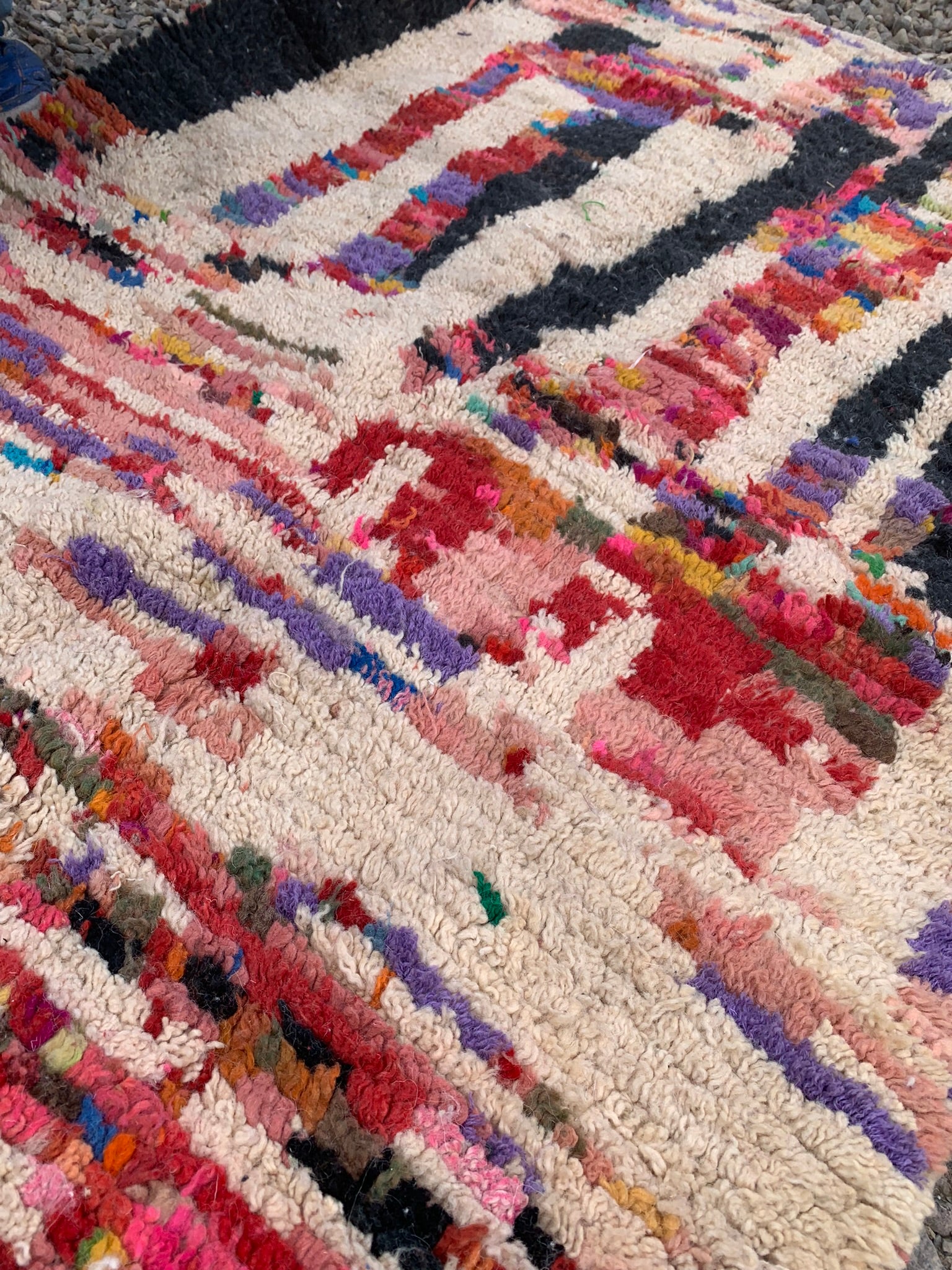 Tapis berbère BOUJAAD coloré