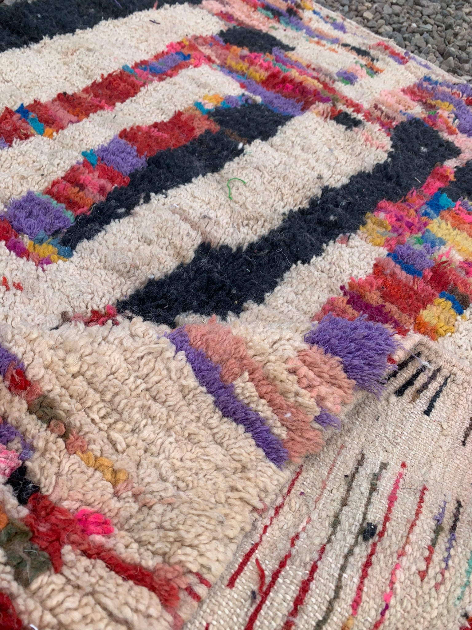 Tapis berbère BOUJAAD coloré