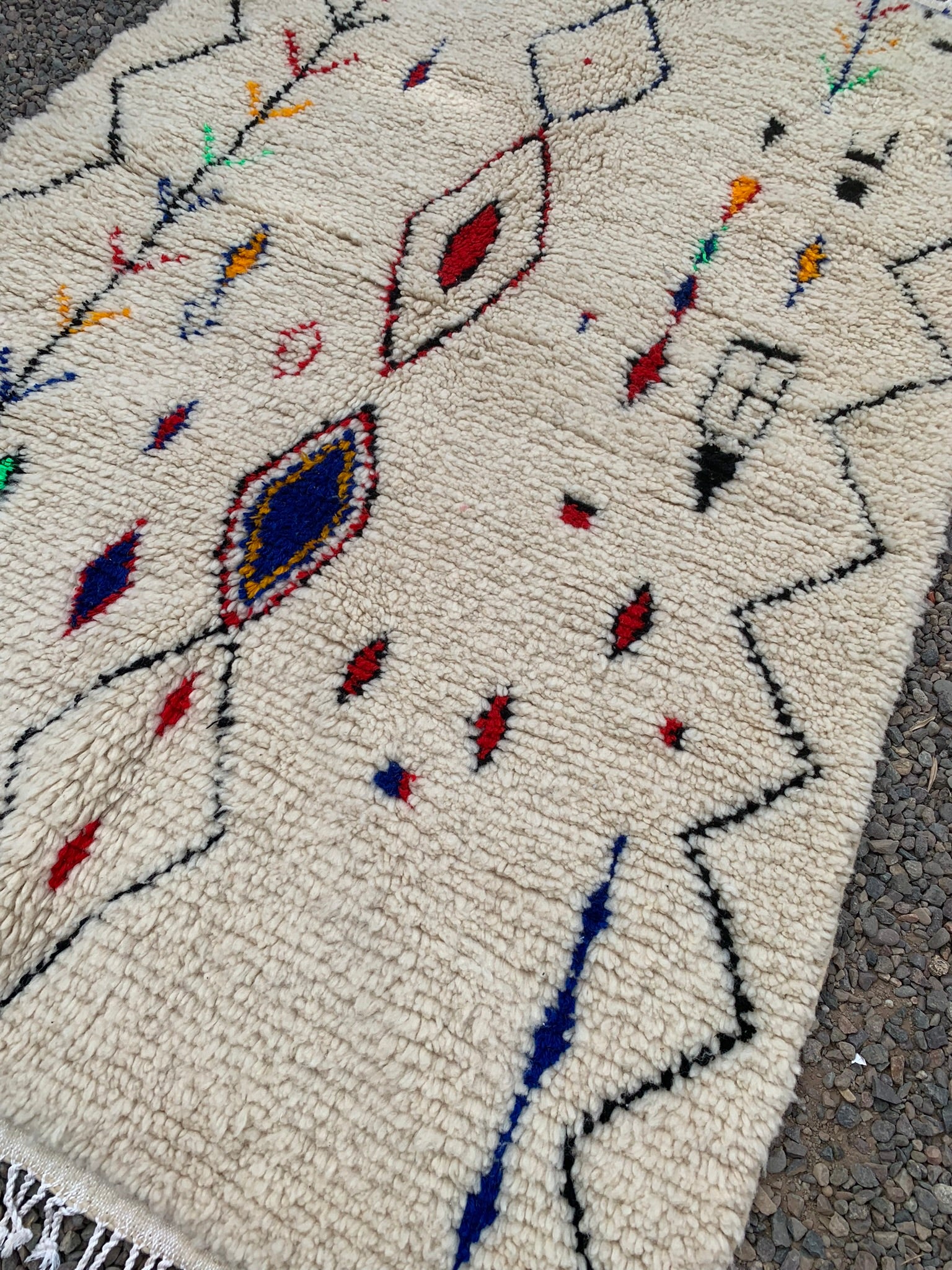 Tapis AZILAL multicolore