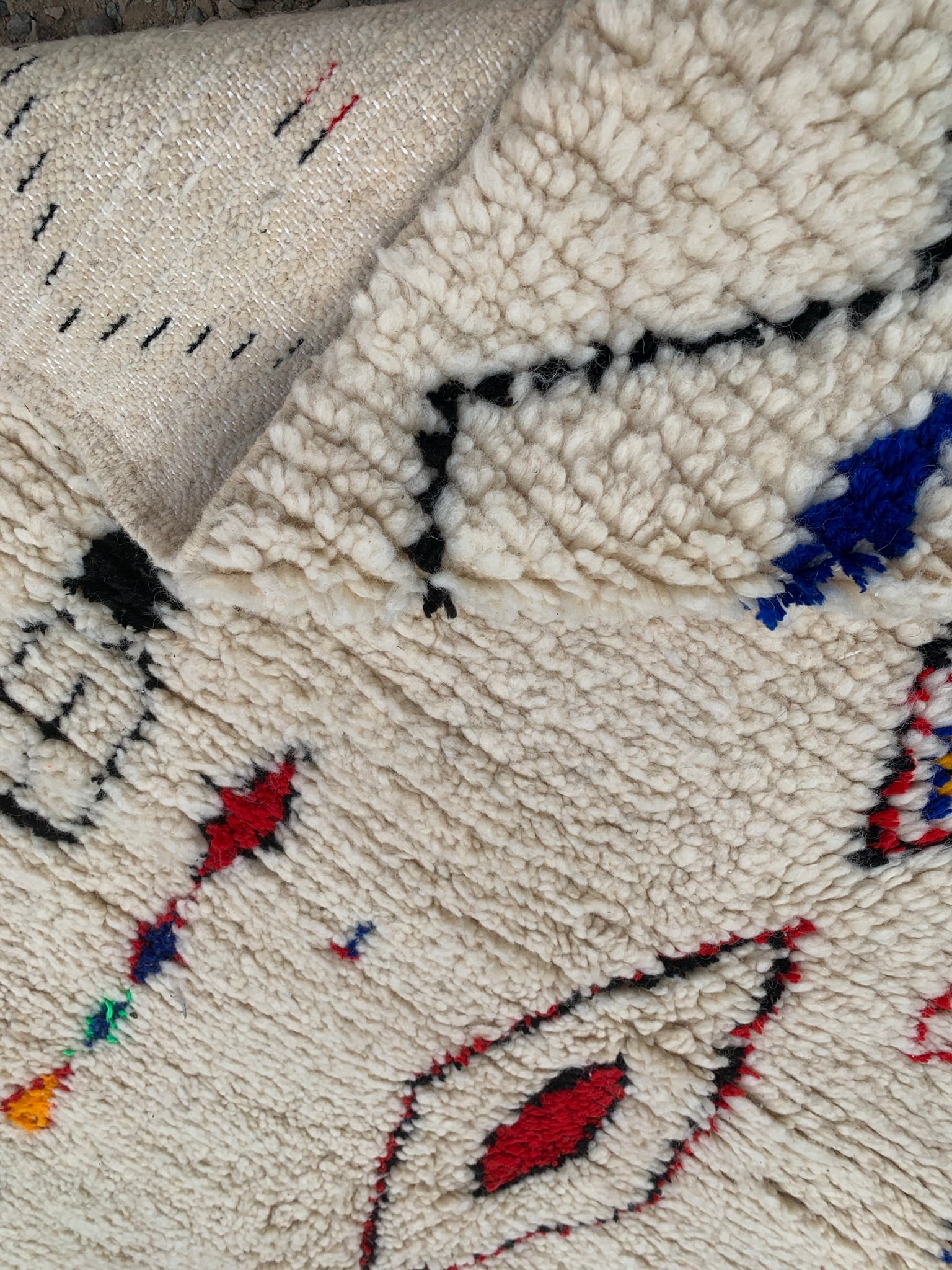 Tapis AZILAL multicolore