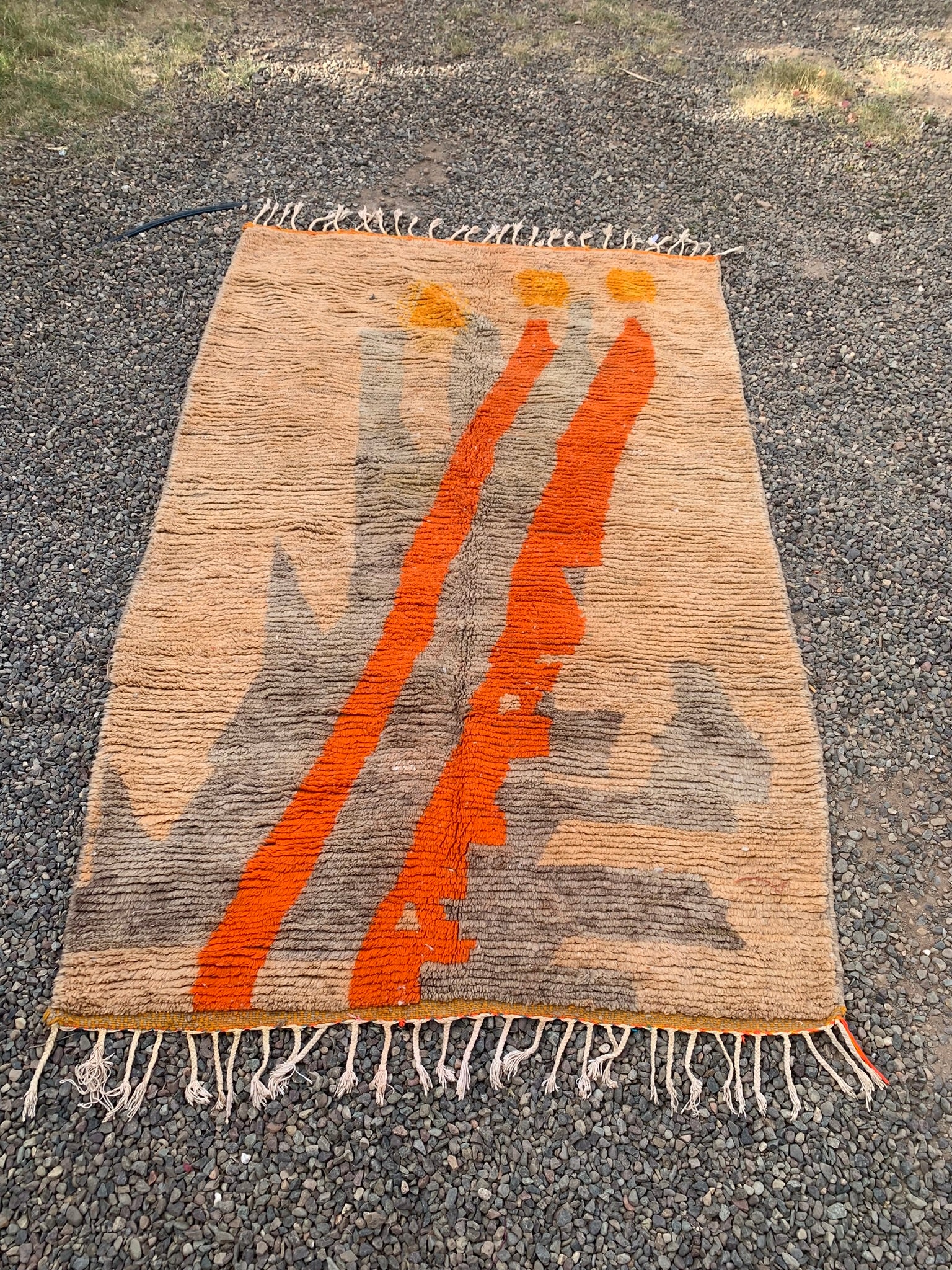 Tapis AZILAL Orangé