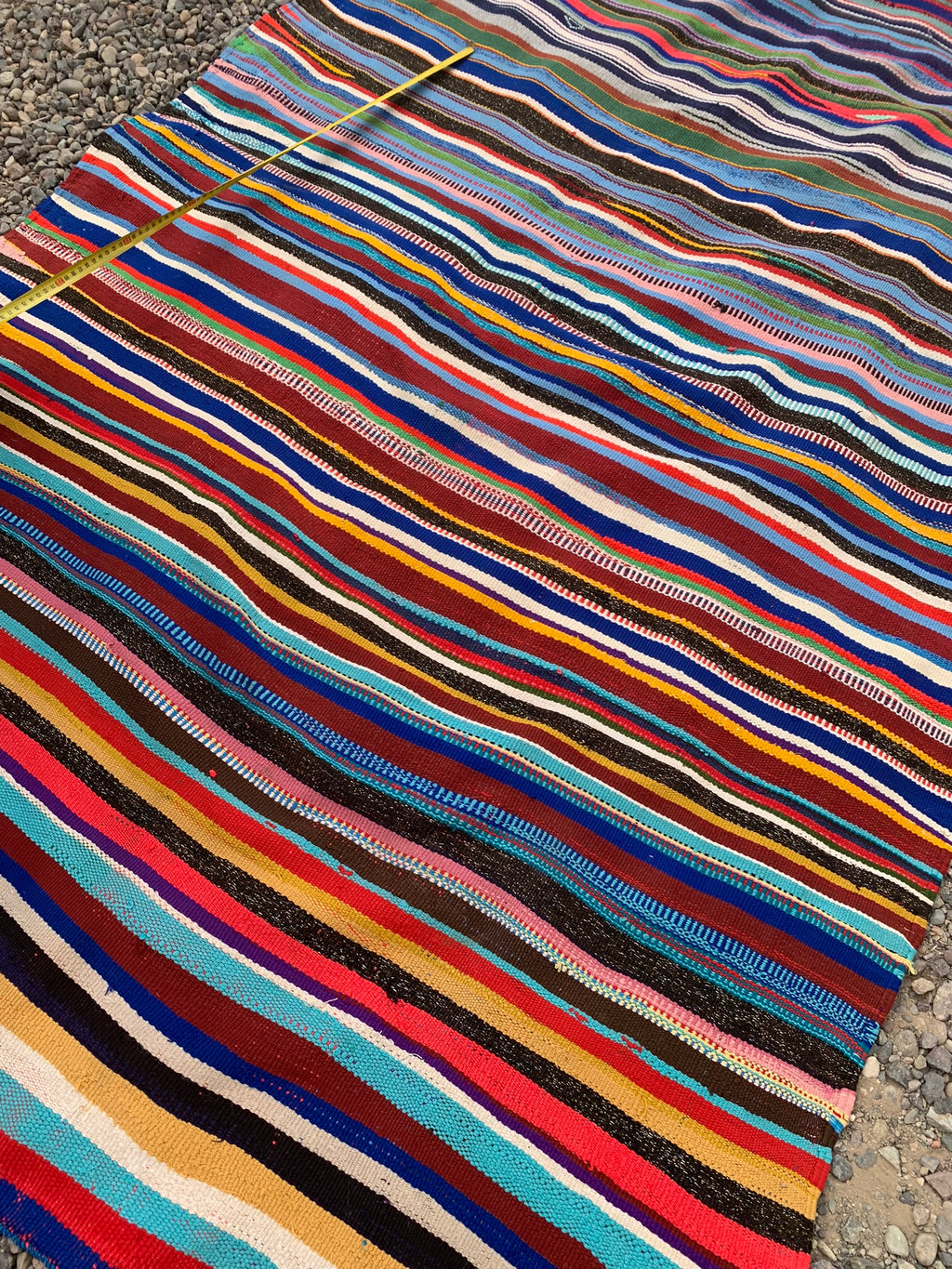 Plaid- Tapis berbère multicolore