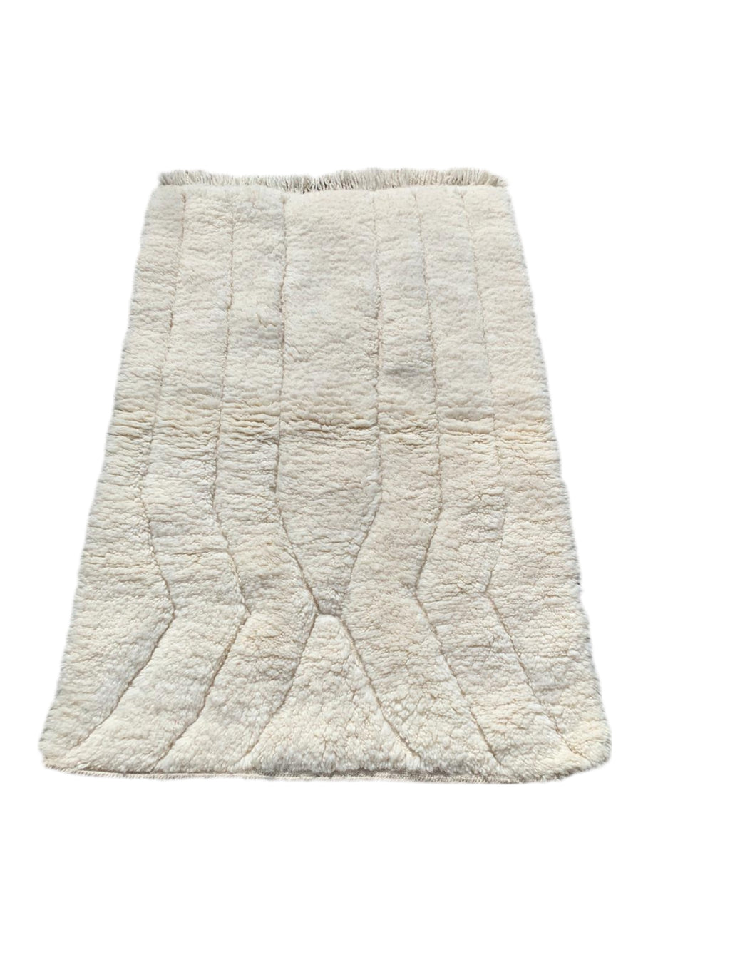 Tapis BENI OUARAIN blanc